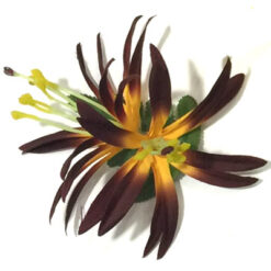 Double Spider Lily Hair Clip - # 06