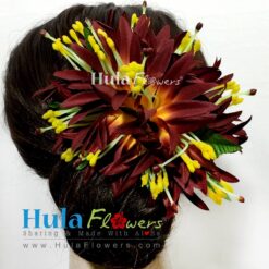 Hawaiian Double Spider Lily Hair Clip - # 06