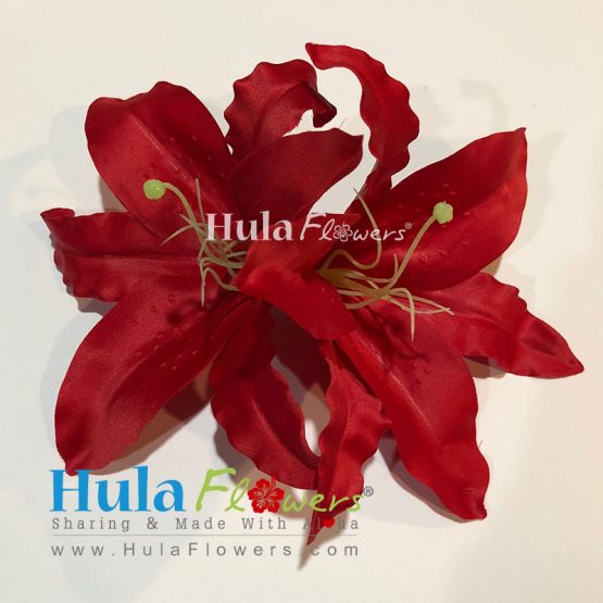 Silk Lily Hair Clip Hulaflowers Lily Hair Clip Return To Previous Page Lightbox