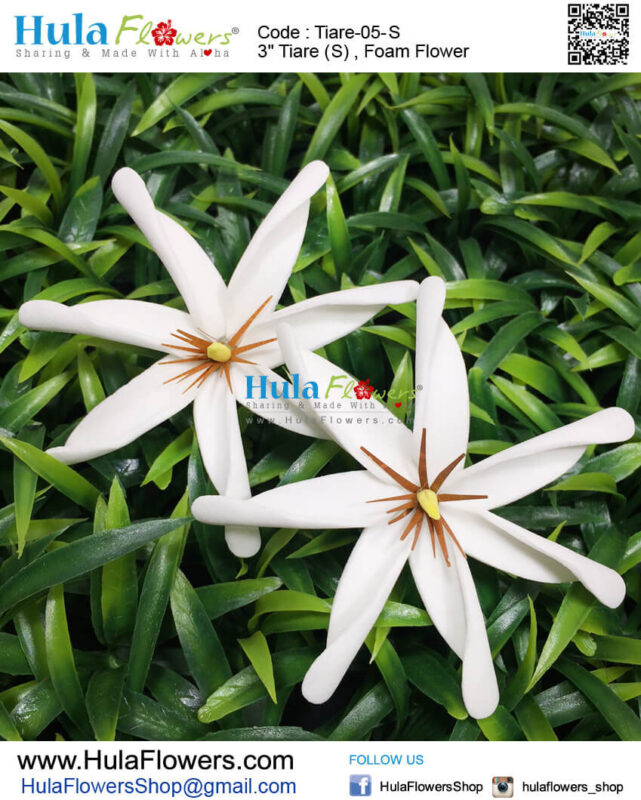 3" Foam Tiare (S)