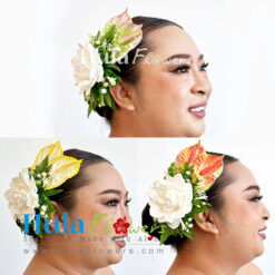 Hawaiian Gardenia Wedding Flowers Hair Clip