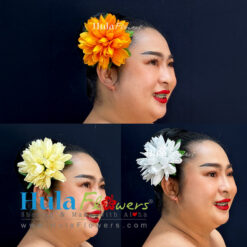 Silk Orange Champaca Hair clip