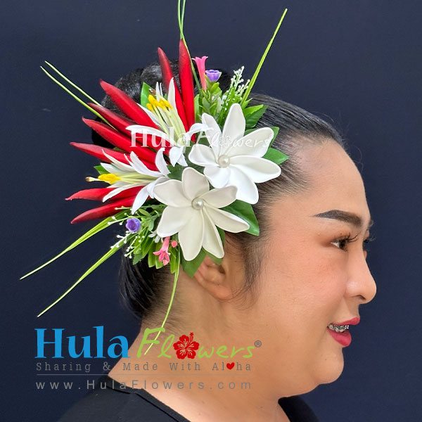 Amazon.com: Plumeria Hawaii Flower Hair Clip Accessories for Braids  Assorted Luau Aviella Aloha assorted Hawaiian Flowers for Girls Dance Hula  Moana Mermaid Unicorn Kids Hair accessory Set : Handmade Products