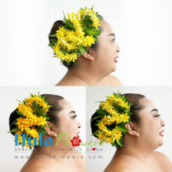 Silk Pakalana hair clip (L)