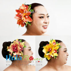 Silk Orchids Hair clip