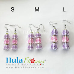 Clay Multi Crown Flower Earrings