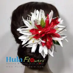 Silk Cymbidium Orchid Hair Clip - # 02