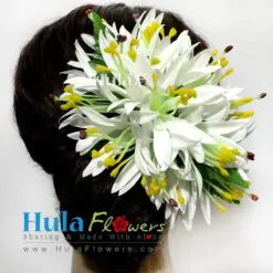 Hawaiian Double Spider Lily Hair Clip