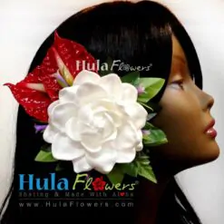 Hawaiian Gardenia Wedding Flowers Hair Clip