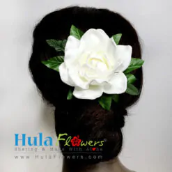 Gardenia Hair Clip