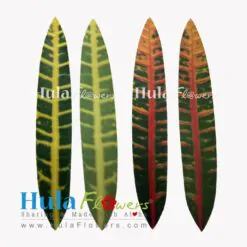 DIY Silk Croton Leaves (Making Haku)