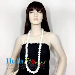 Silk Jasmine Lei 20" long