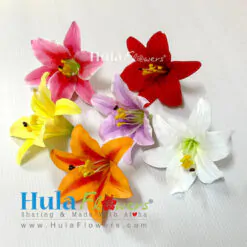 4" Lily, Silk Flower