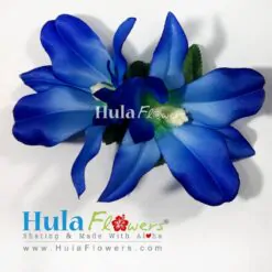 Silk Double Orchid Hair Clip - #11