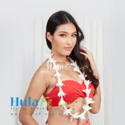 Silk Tuberose Lei 20" Long