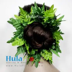 Silk Fern Hair Bun