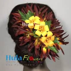 Hawaiian Pua Kenikeni & Spider Lily Hair Clip