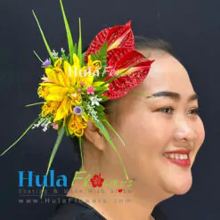 Tropical hair clip