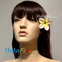 2.5″ Foam Plumeria with Freshwater Pearl