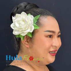 Hawaiian Gardenia Hair Clip