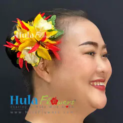 Hawaiian Cymbidium Orchid Hair Clip