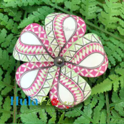3.5″ Foam Plumeria Tribal with Pearl