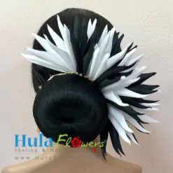 Silk Heliconia braided 5 inches