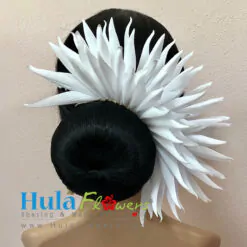 Silk Heliconia braided 5 inches