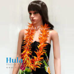 Silk Spider Lily Lei 20" long