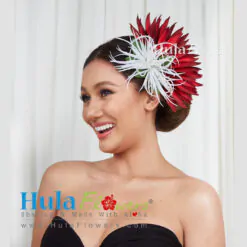 Silk Bird of Paradise Hair Clip