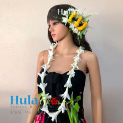 Silk Tuberose & Ilima Hair Clip Set