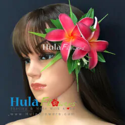 Hawaiian Plumeria Hair clip