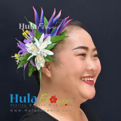 Tropical hair clip