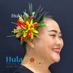 Tropical hair clip