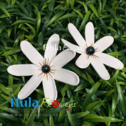 3" Foam Tiare with Freshwater Pearl