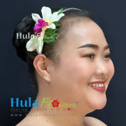 Silk Orchids headband