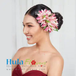 Silk Cymbidium Orchid Hair Clip