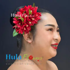 Silk Cymbidium Orchid Hair Clip