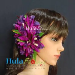 Silk Cymbidium Orchid Hair Clip