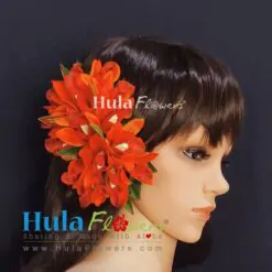 Silk Cymbidium Orchid Hair Clip