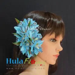Silk Cymbidium Orchid Hair Clip