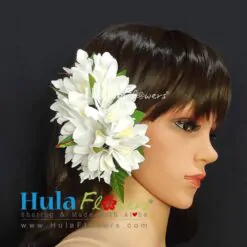Silk Cymbidium Orchid Hair Clip