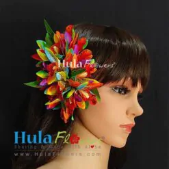 Silk Cymbidium Orchid Hair Clip
