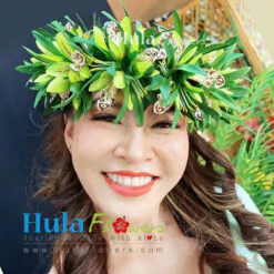 Spider Lilies & Orchids Headband