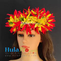 Spider Lilies & Orchids Headband