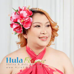 Silk Double Hibiscus Hair Clip