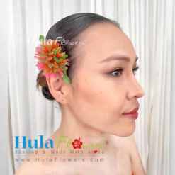 Pink Lehua Hair Clip (XS)