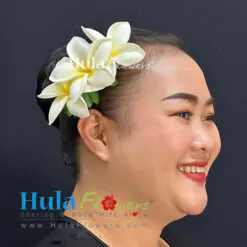 Plumeria Hair Clip