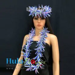 Silk Spider Lily Lei & Headband