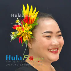 Tropical hair clip